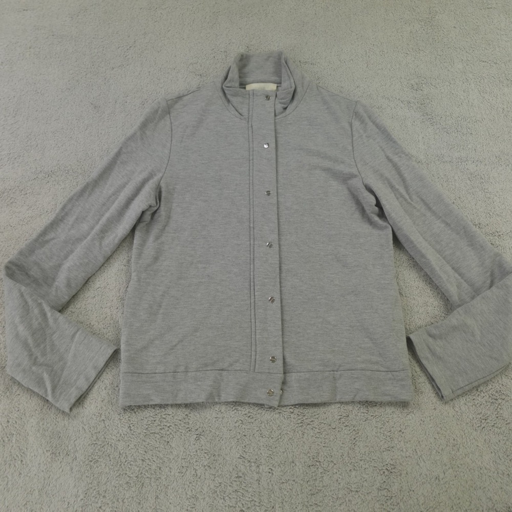 Max Mara Jacket Gray Jersey Stretch Italy‎
